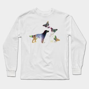 English Setter Art Long Sleeve T-Shirt